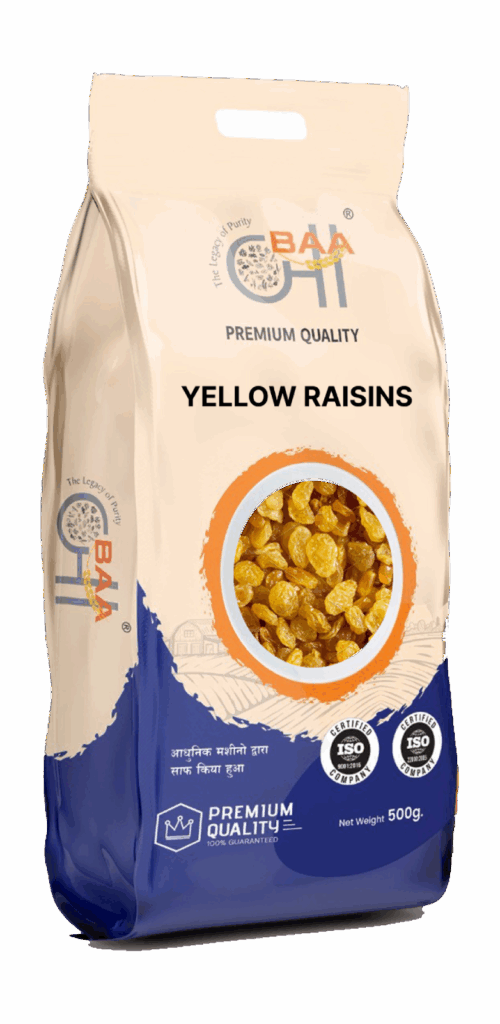 Yellow Raisins